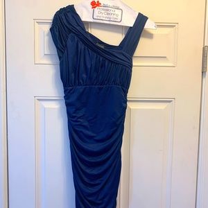 XS Bebe Blue Bodycon Dress (Homecoming, Party, Cocktail Dress)